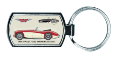 Austin Healey 3000 MkII Convertible 1962-64 Keyring 4